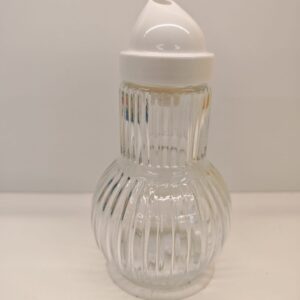 Glas-Zuckerstreuer mit Deckel