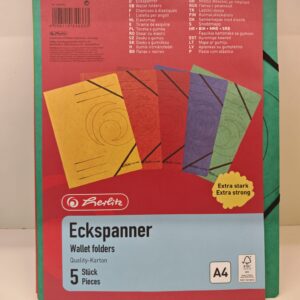 Herlitz Eckspanner A4 (5 Stk.)