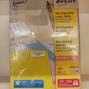 Avery Mini-Etiketten, weiß (4000 Stk.)